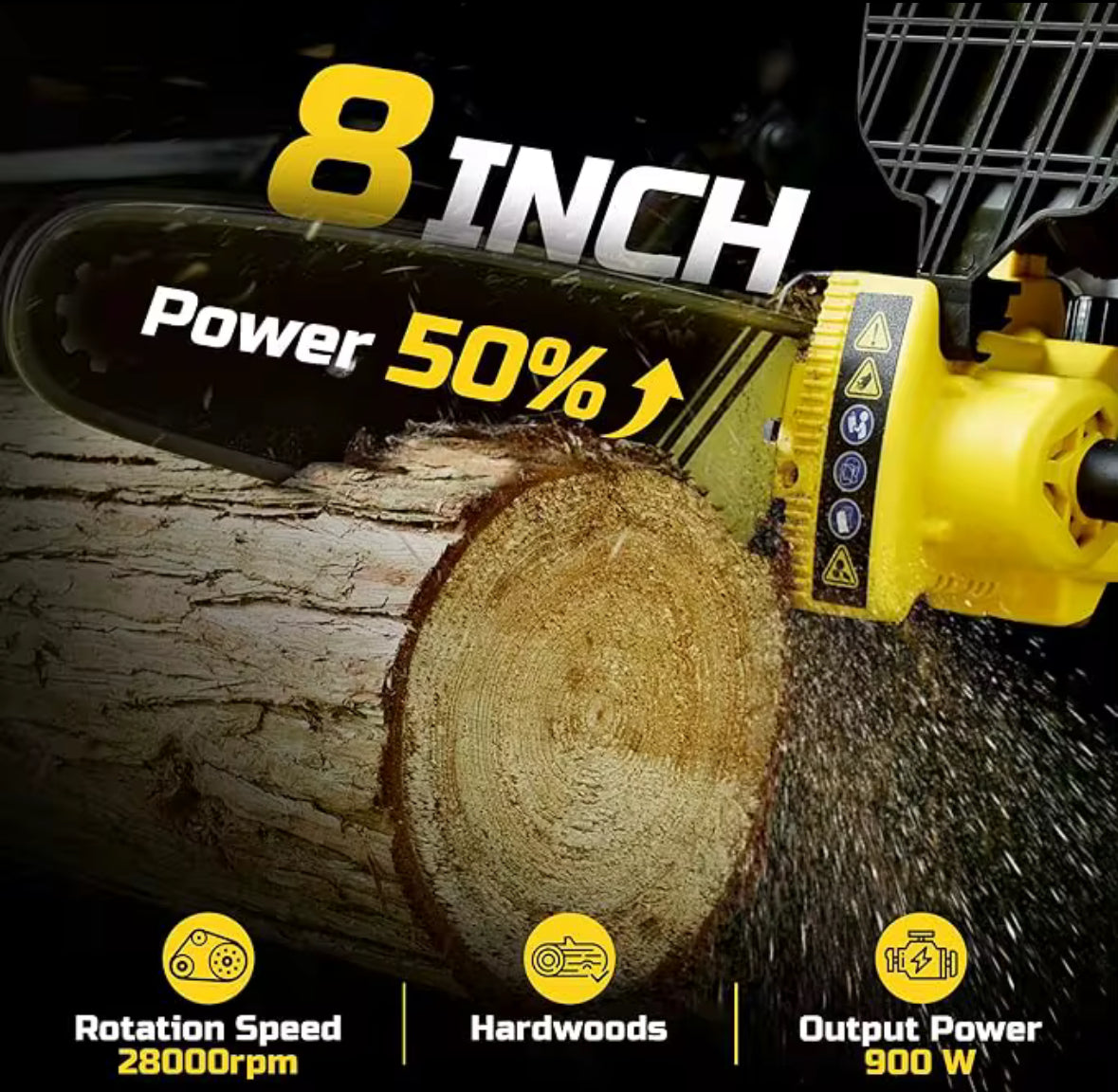 8 inch Yellow Mini Ripper